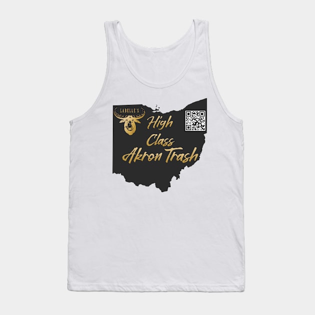 AKRON TRASH Tank Top by LaBelle's Barber Parlor